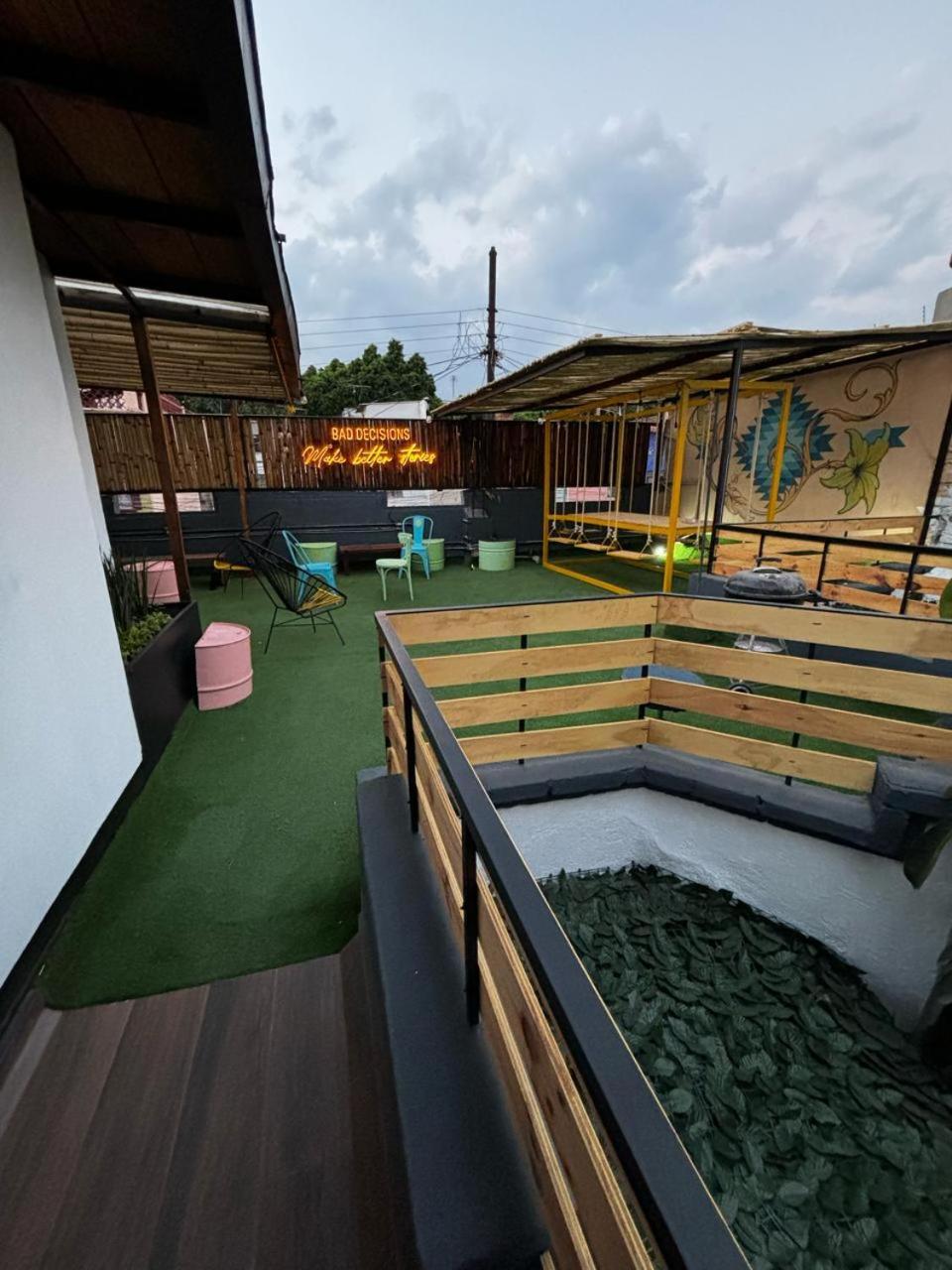 Casa Columpio Hostel เม็กซิโกซิตี้ ภายนอก รูปภาพ
